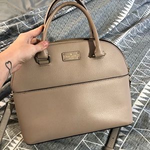 Kate spade purse tan